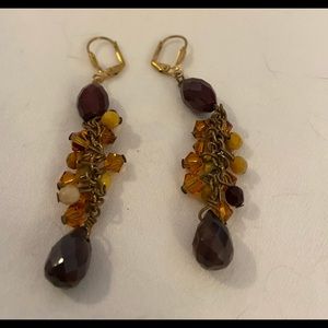 Dangling Beaded Earrings